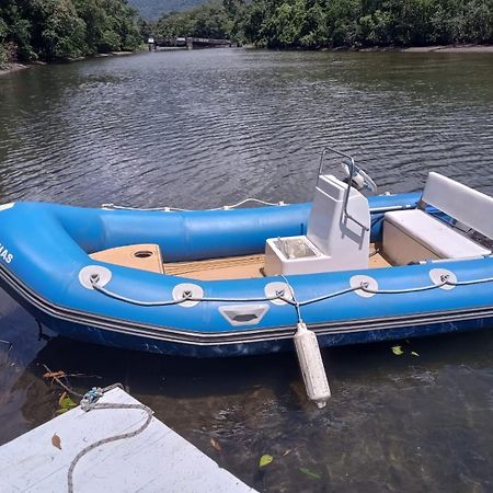 Willa Casa A Beira Do Rio Jaguareguava Na Mata Atlantica Em Bertioga Sp Zewnętrze zdjęcie