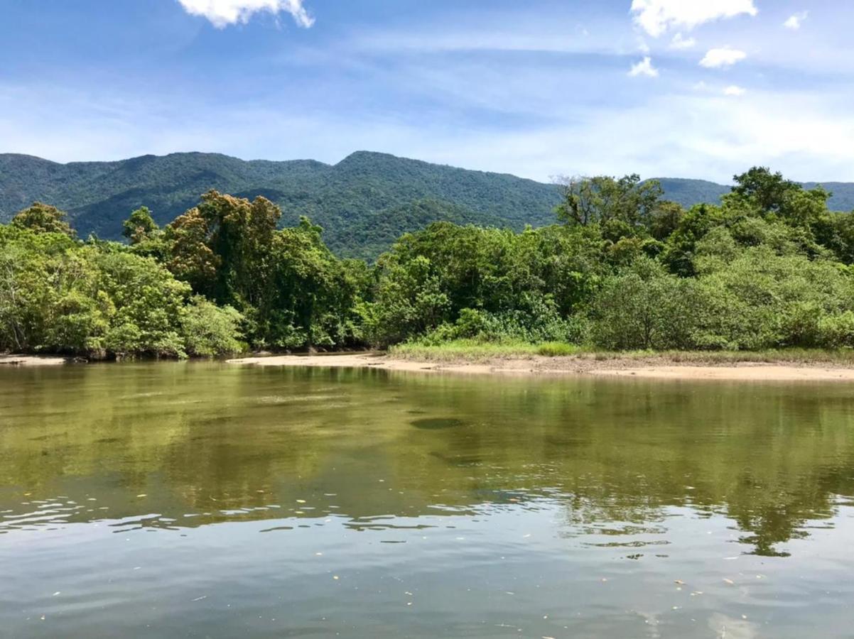 Willa Casa A Beira Do Rio Jaguareguava Na Mata Atlantica Em Bertioga Sp Zewnętrze zdjęcie